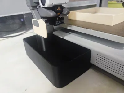 Bambu Lab A1/A2L poop chute and deflector. Simple design, quick and easy to print.