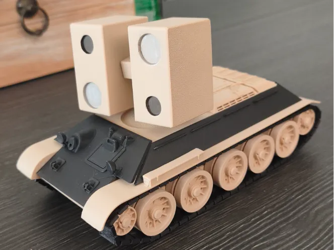 Modulo laser para tanque T34