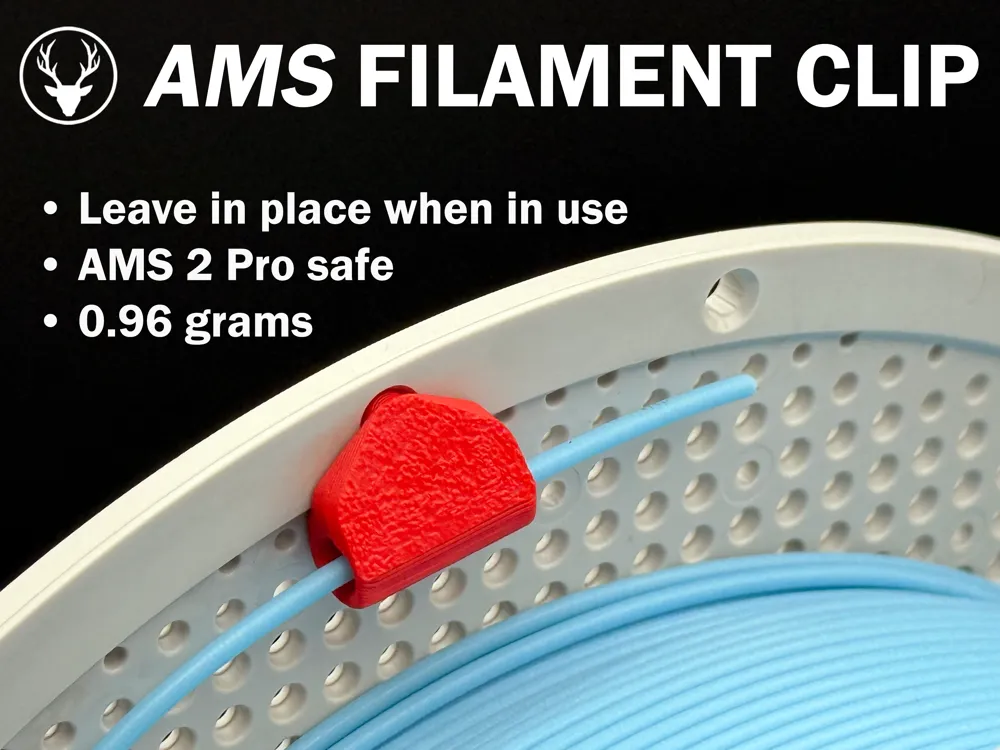 Клипса филамента AMS 2 Pro - 3D-принтеры - PLA - изделие 3D-печати - фото 2