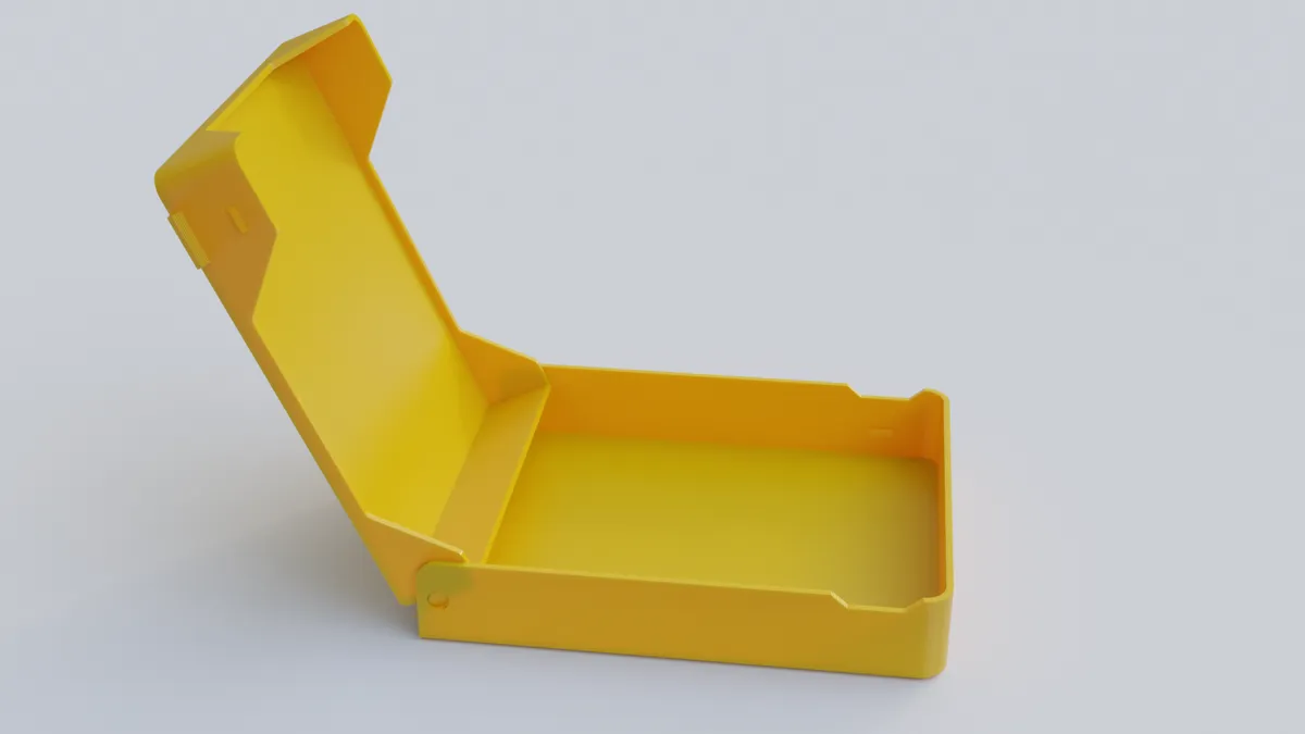Boîte de transport pour protections périodiques