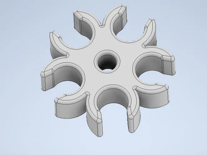 Guia PTFE 4 AMS + 1 Externo