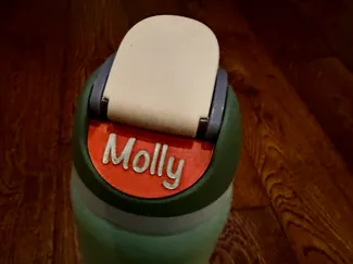 Owala bottle name tag