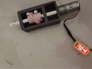旋转往复伸缩结构/冲击钻摇摆轴承结构（简单可靠）
