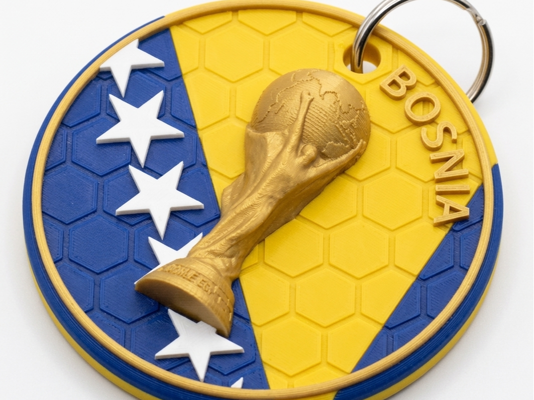 Llavero Bosnia Mundial