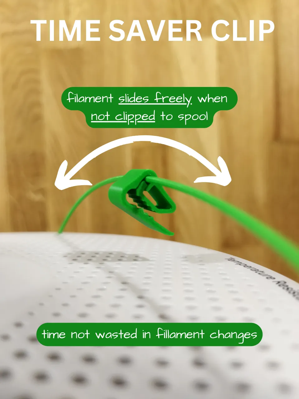 Time Saver Filament Clip view 2