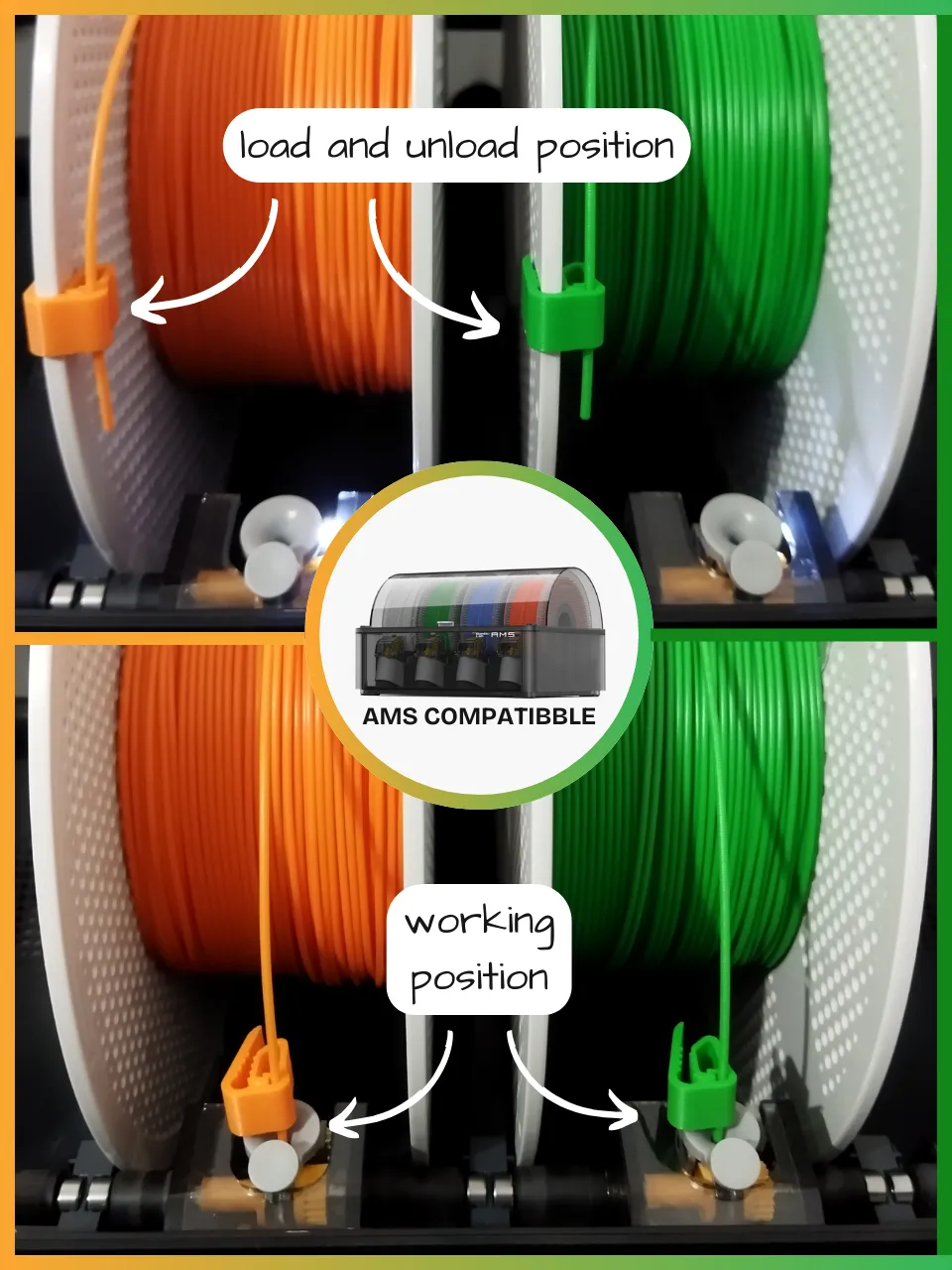 Time Saver Filament Clip view 3