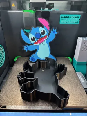 Stitch Lightbox - Free 3D Print Model - MakerWorld