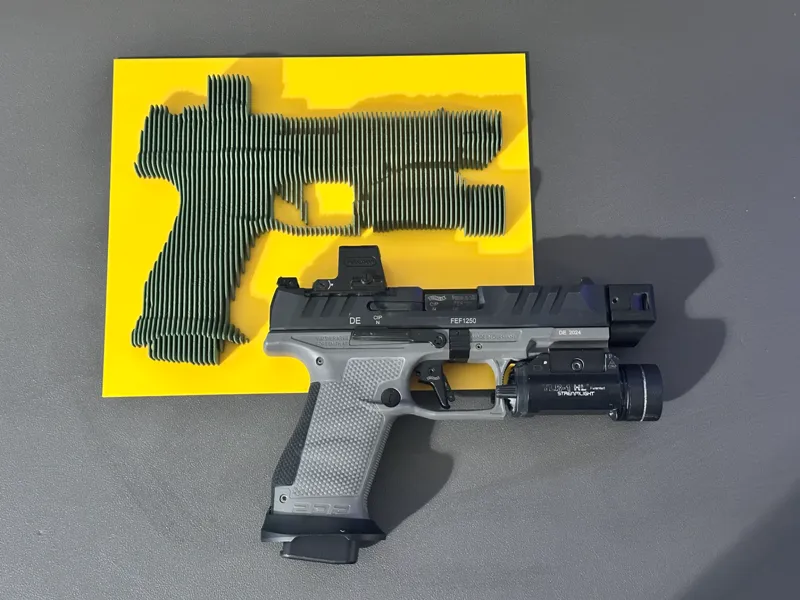Walther PDP PRO SD Layered 3D Wall Art