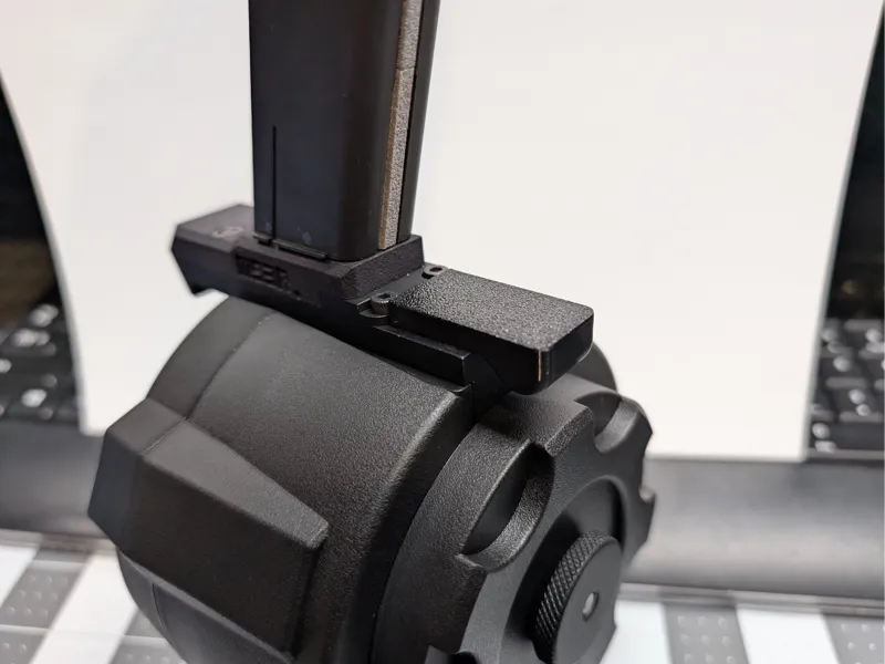 TAPP Airsoft HPA Tapped Drum Mag Lid