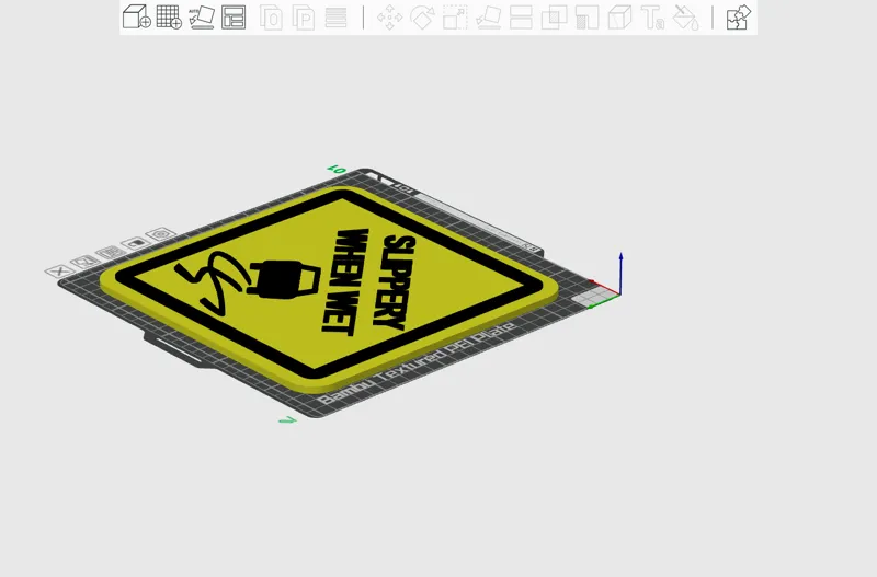 Slippery When Wet Sign 