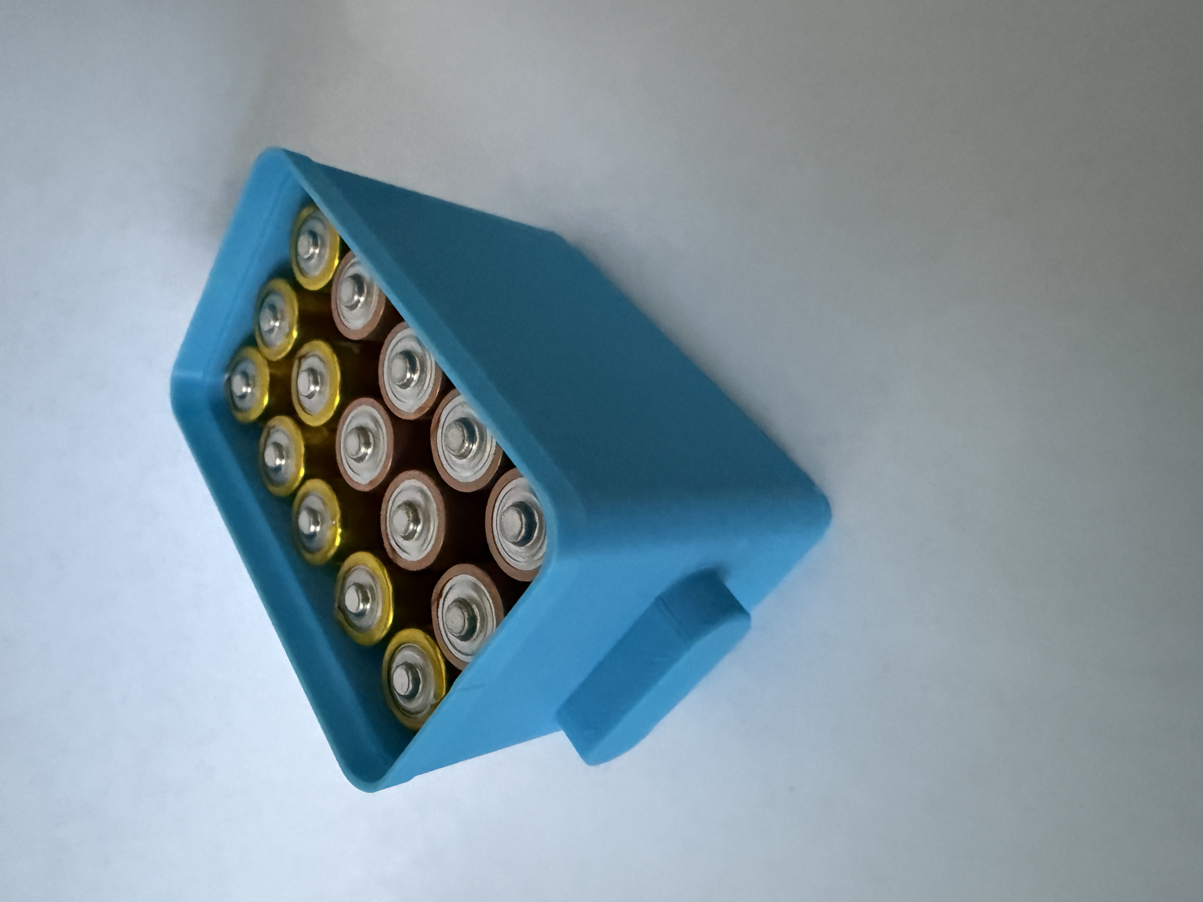 Miniatura 1 do modelo 3D Stackable Grid Battery Box - Fully Parametric