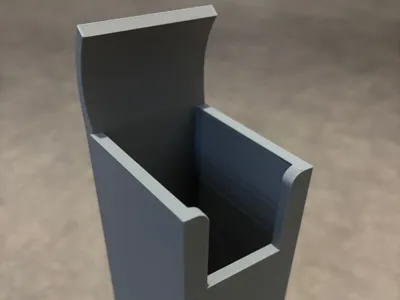 Elegant residual container