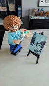 Brick Bob Ross Bambu A1 both with and W/O AMS