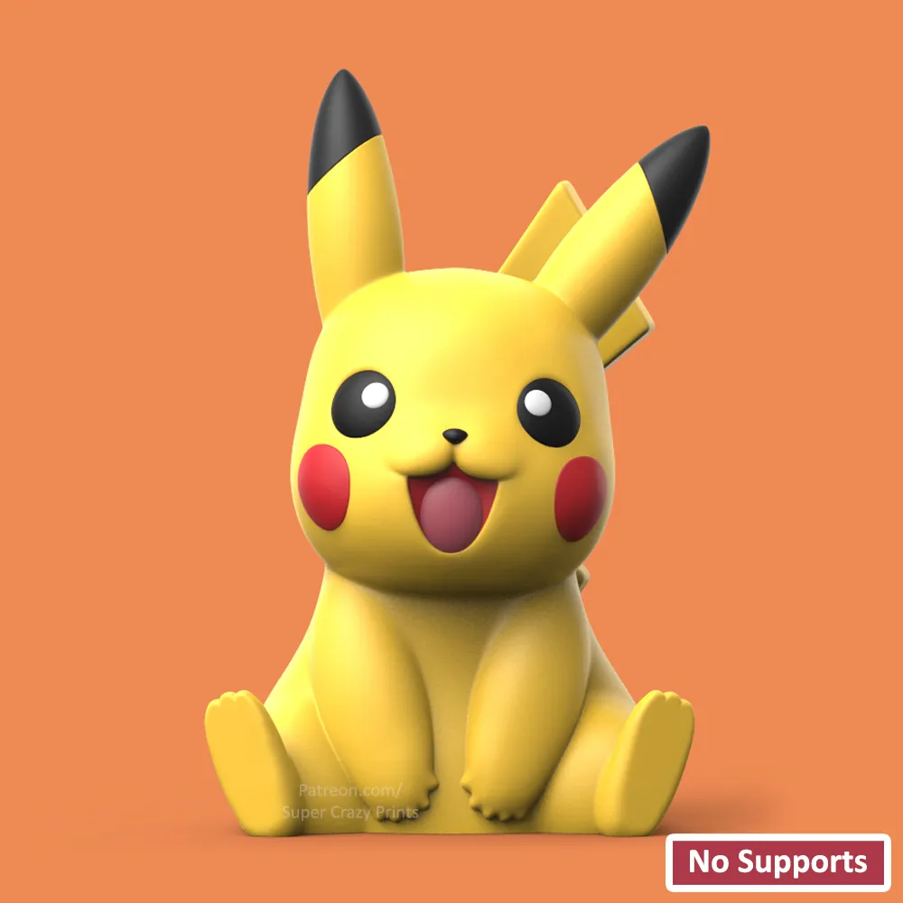 Pokemon-Pikachu(NO SUPPORT) view 2