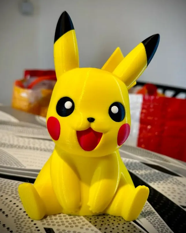 Pokemon-Pikachu(NO SUPPORT) by SnapPrint3D_SuperCrazyPrints MakerWorld: Download Free 3D Models - 3D model önizlemesi