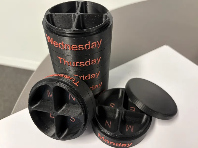 Traveling Pill Container
