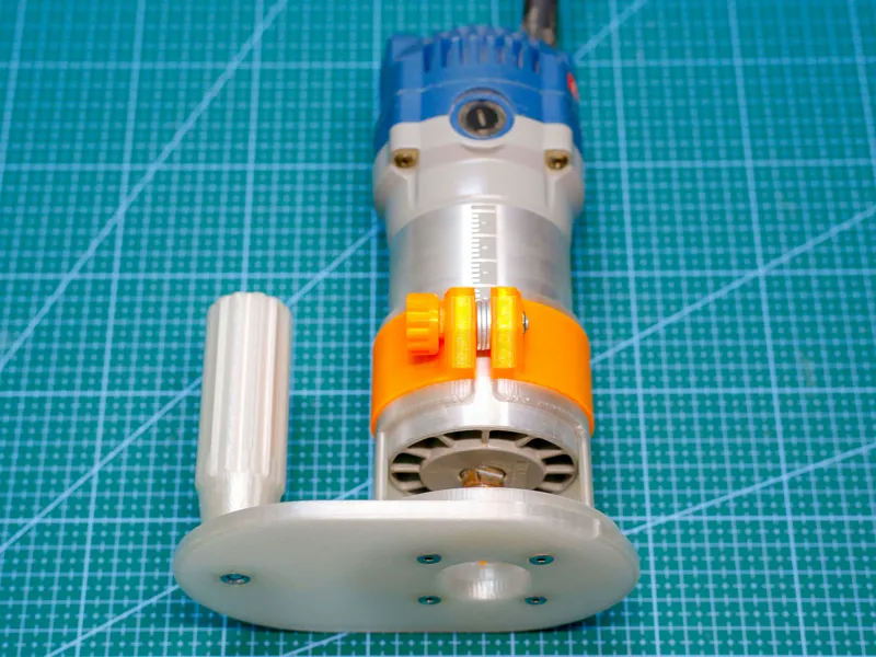 Bigger base with handle for 63mm Router