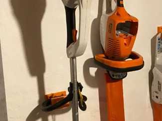 Wall mount for Stihl FSA85 trimmer