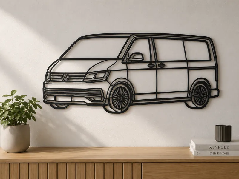 VW T6 Bus Silhouette