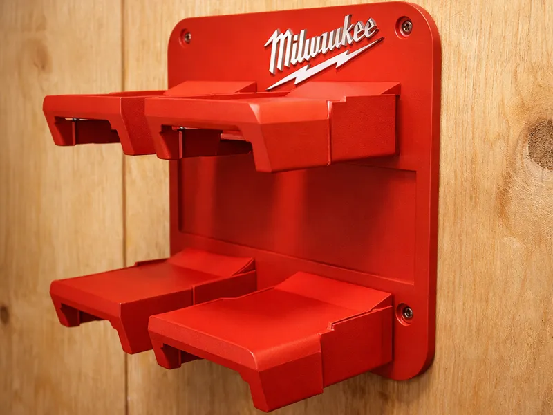 Milwaukee 4-Battery Wall Mount