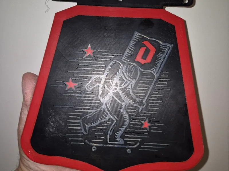 Multicolor Mudflap DUVEL NO AMS needed