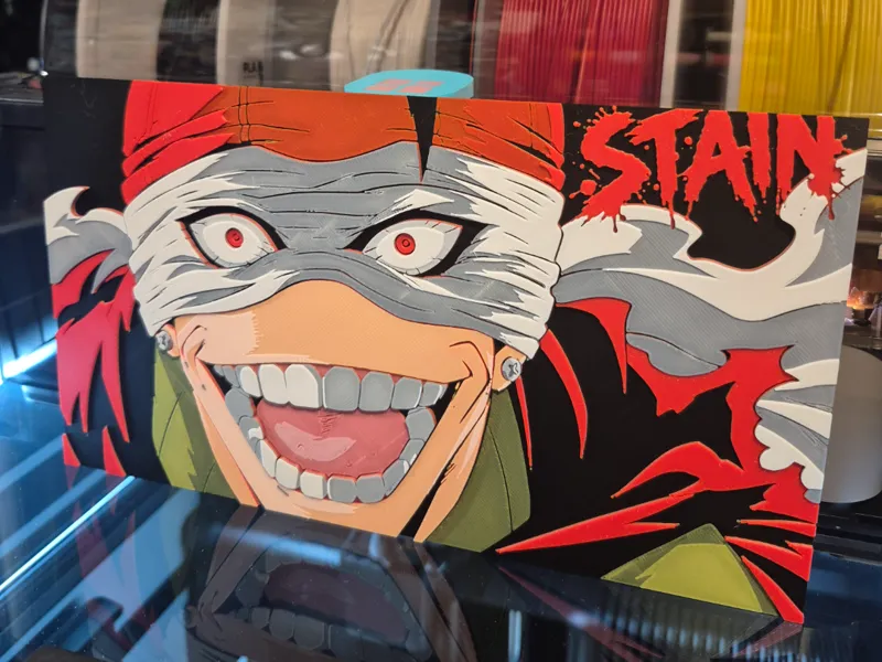 My Hero Academia - Stain MHA Hueforge