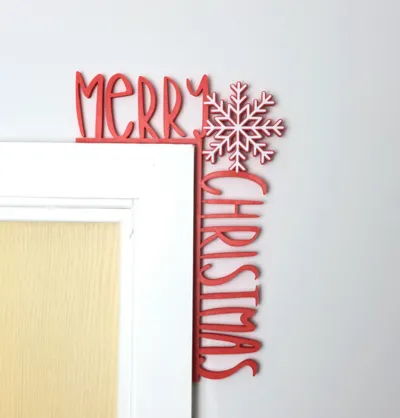 Merry christmas Door Decor