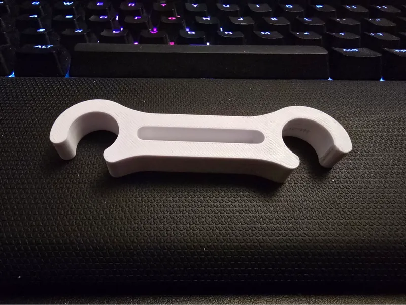 15mm Double Pipe Clip – 50mm Spacing | Bracket