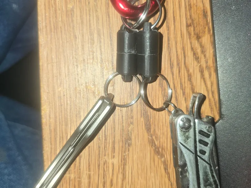 magnetic pull off carabiner 