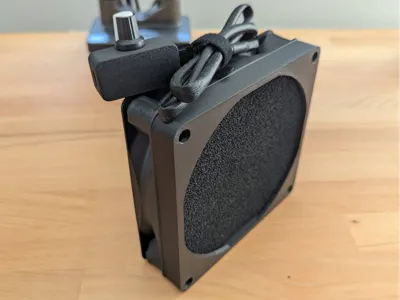 Fume extractor bracket (140mm fan & carbon filter)
