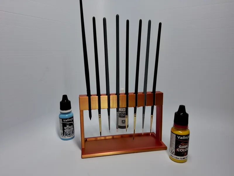 Brush holder/drying stand