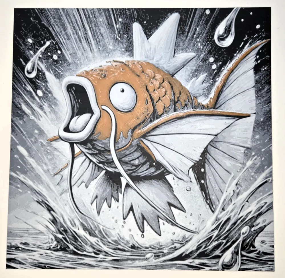 Magikarp Hueforge by LoFi Layers - MakerWorld