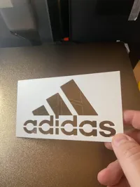 Pochoir logo Adidas — photo 3