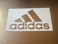 Pochoir logo Adidas — photo 2