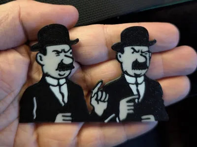 Dupond et Dupont - Tintin Universe - Magnet