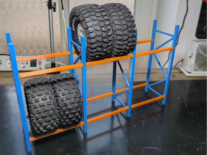Infinity RC Tire Rack Arrma Mojave 6s
