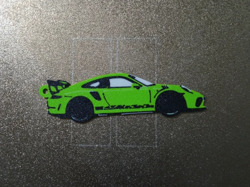 Porsche 911 GT3 RS Keychain