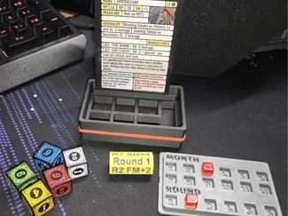 2D6 Dungeons Dice and Tracker Case