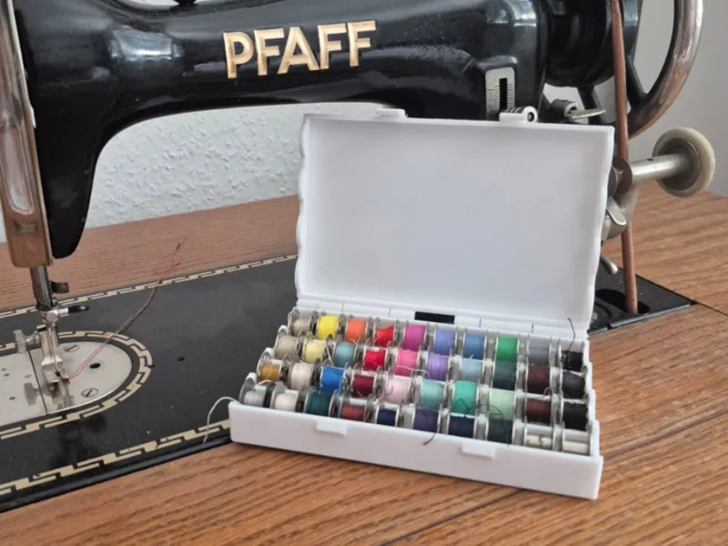 10x4Spolen Nähmaschinen Box/Bobbin Storage Box