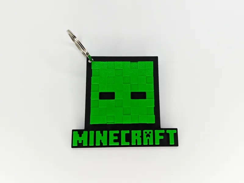 Zombie Flat Keychain
