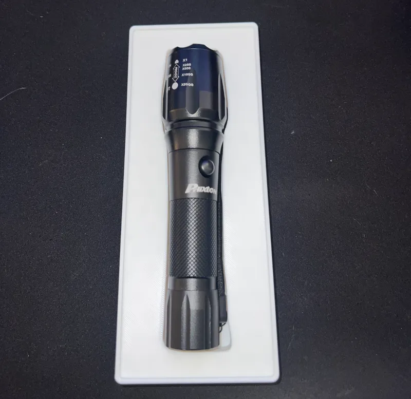 Flashlight Gridfinity Tray