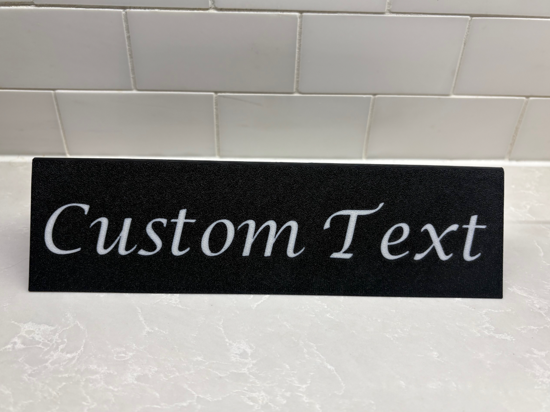 Custom Table Sign