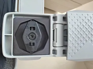 自由家人体工学椅扶手360旋转配件