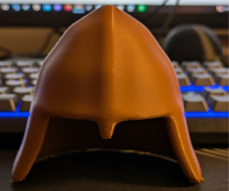 Knight helmet for big figs 