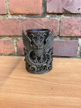 Jarrón decorativo: Autumn Owl Organizer / Vase — vista de referencia 4