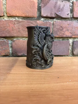 Jarrón decorativo: Autumn Owl Organizer / Vase — vista de referencia 5