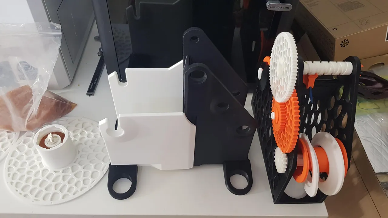 Spool winder - Split Base view 3