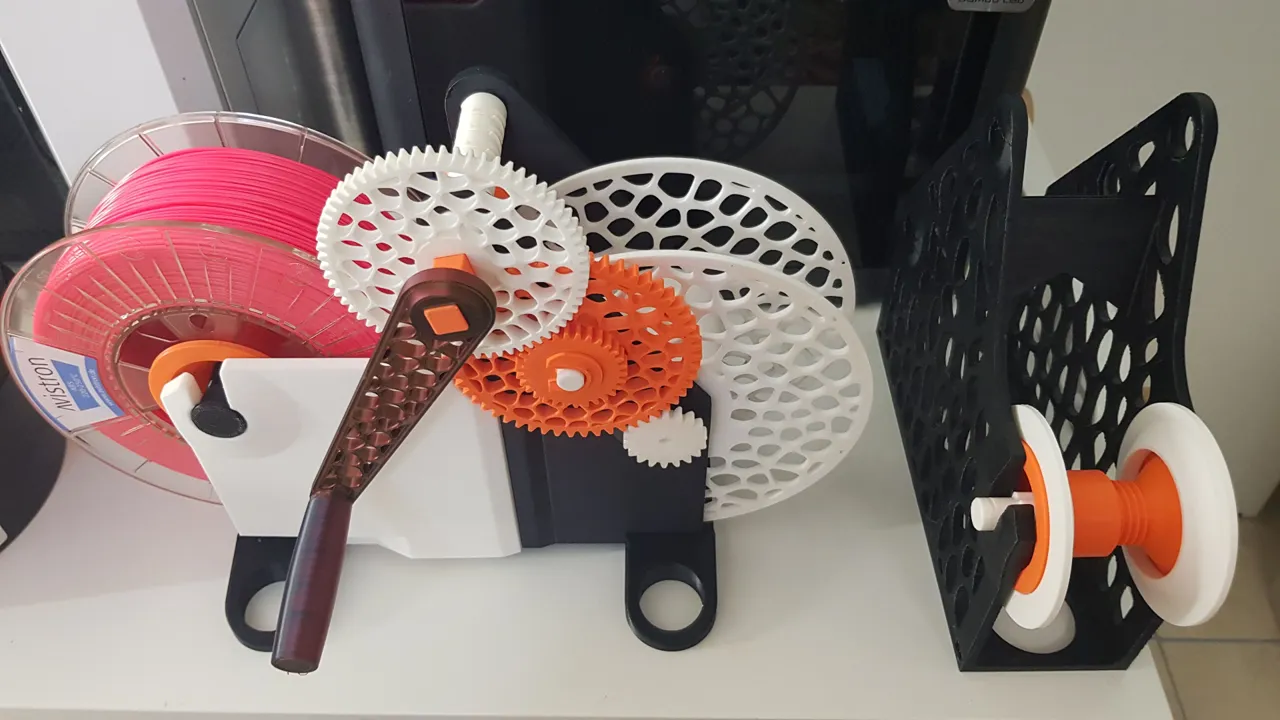 Spool winder - Split Base view 4