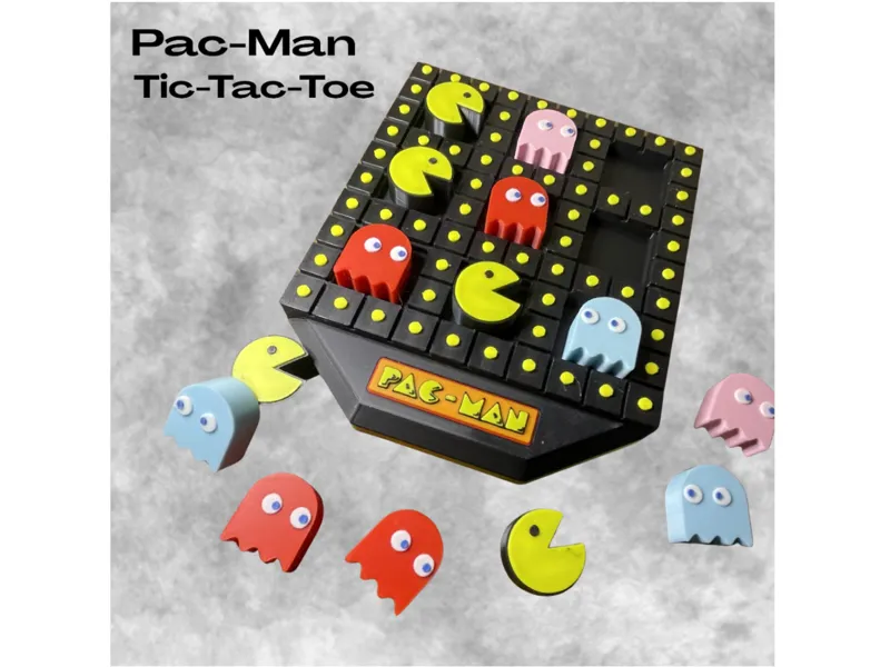 PAC-MAN Tic-Tac-Toe 