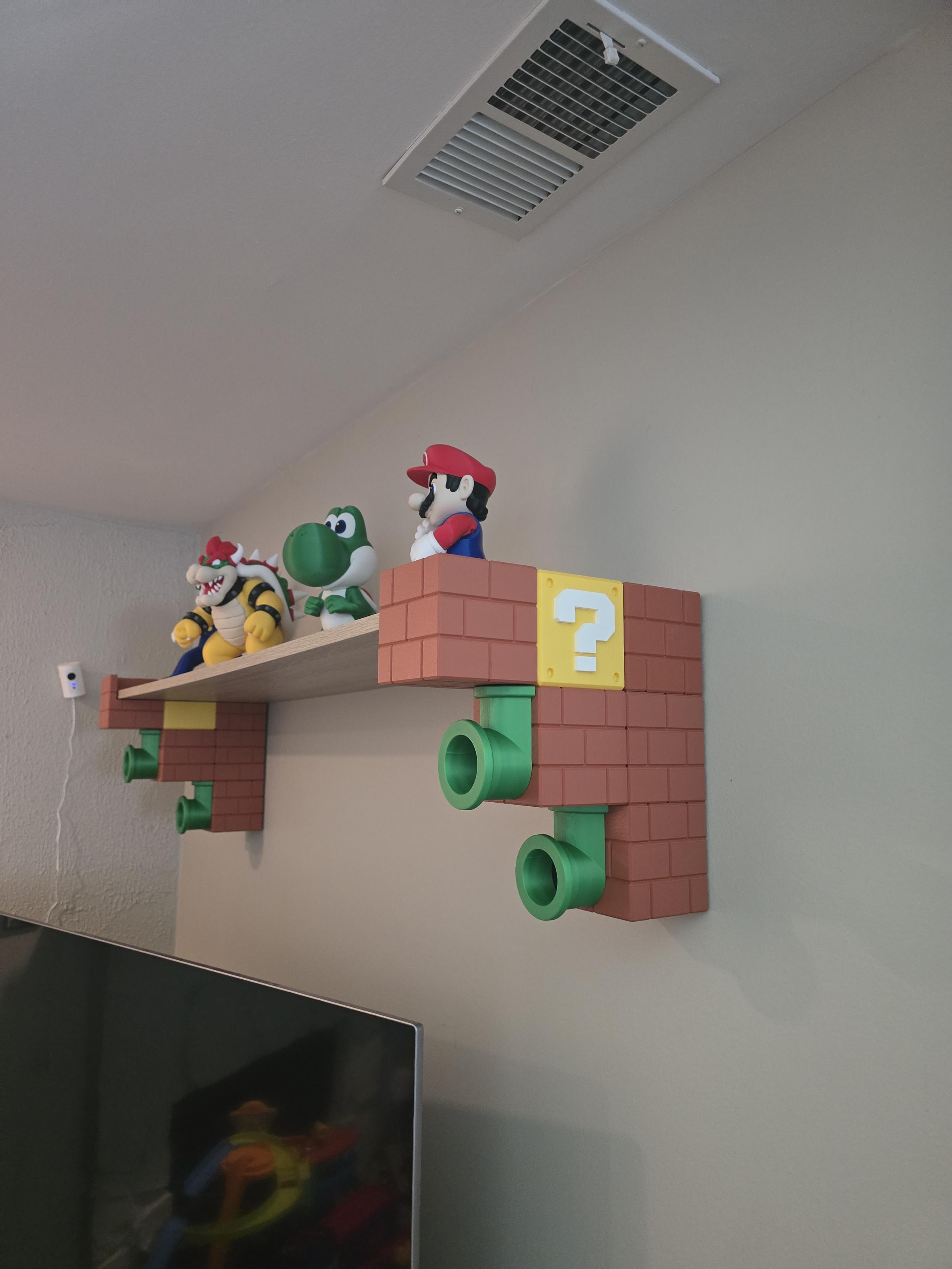 Miniatura 2 do modelo 3D Super Mario Shelf